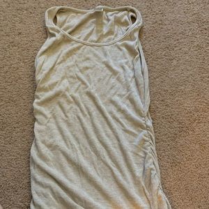 Khaki maternity tank